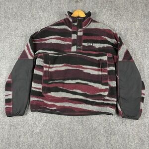 Mountain Hardware‎ HiCamp Fleece Quarter Zip Pull Over Camping Hiking Women sz S